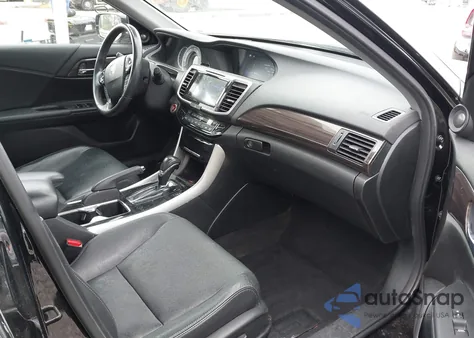 2016 Honda Accord Touring from USA, damaged, VIN 1HGCR3F9XGA034172